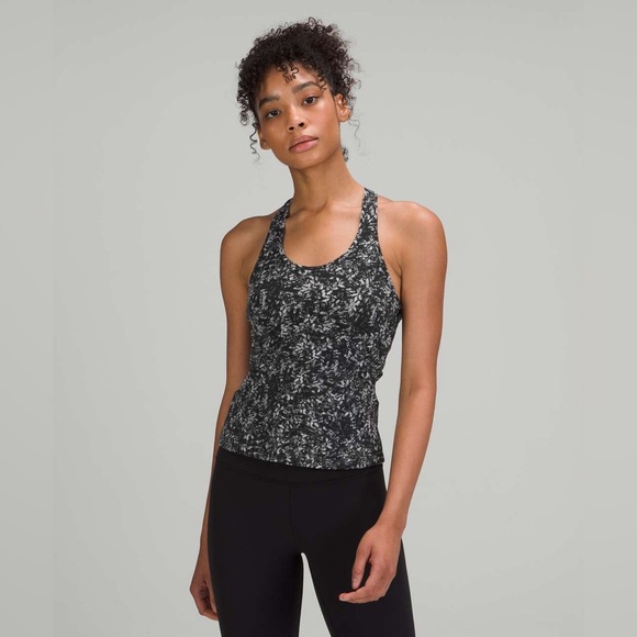 lululemon athletica Tops - Lululemon Cool Racerback Tank Top Shorter Length
Blossom Overlay Starlight Multi